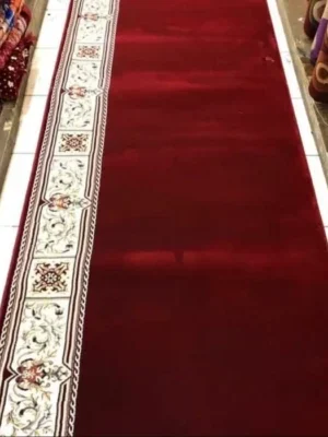 Produk karpet masjid turki Masterpiece Merah Polos