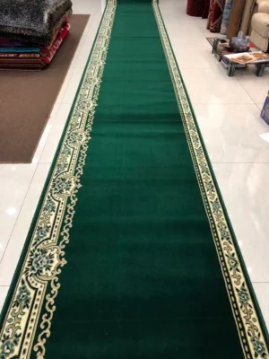 produk karpet masjid lokal dubai hijau polos